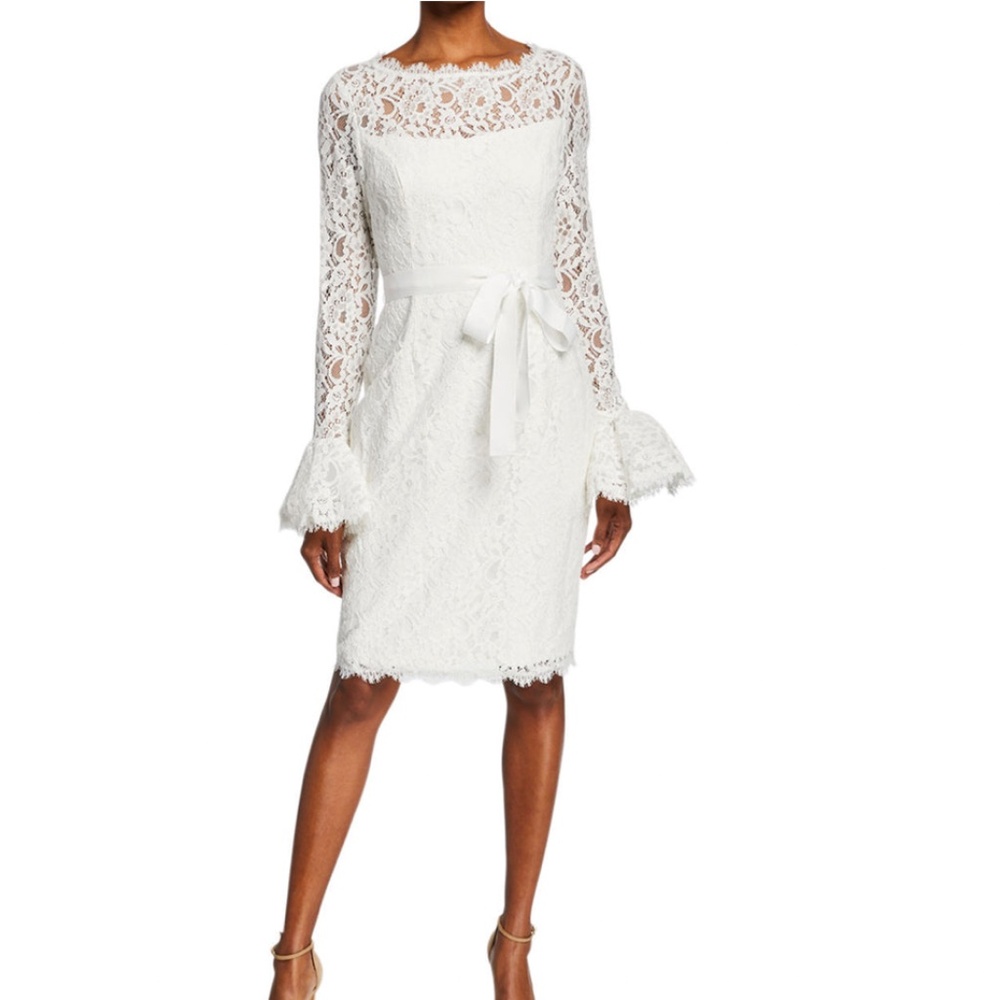 Ruffle Sleeve Lace Sheath Dress Regular price